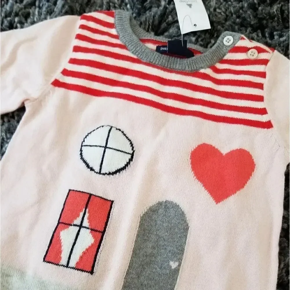Babygap knit outfit 0-3M